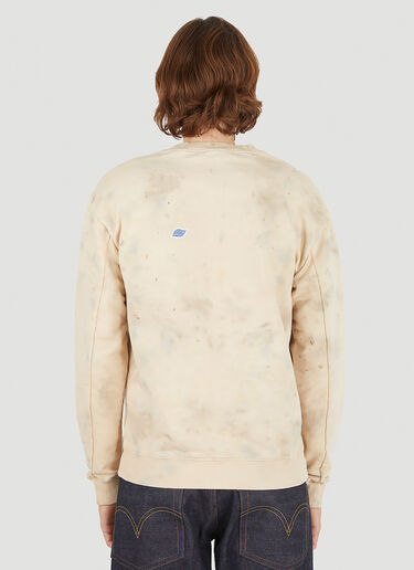 Souvenir x Viron Natural Dye Crewneck Sweatshirt Beige svn0146004