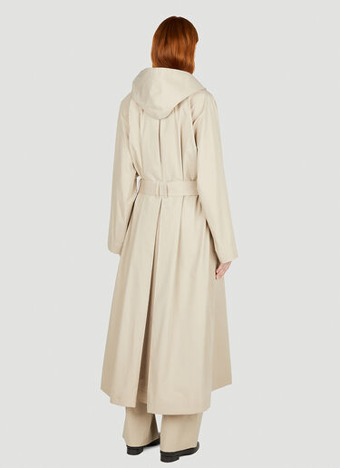 The Row Badva Trench Coat Beige row0251012