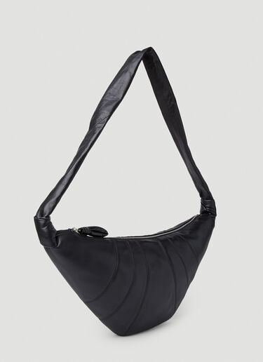 Lemaire Medium Croissant Shoulder Bag Black lem0252017