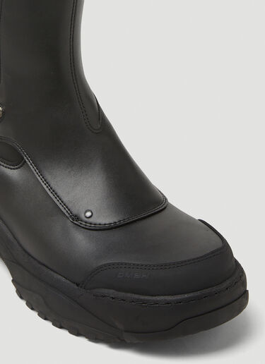 GmbH High Top Workwear Boots Black gmb0146013