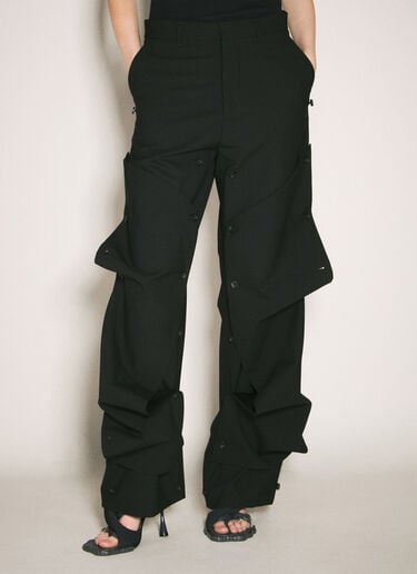 Button Panel Pants Y/Project Button Panel Pants Black ypr0358011