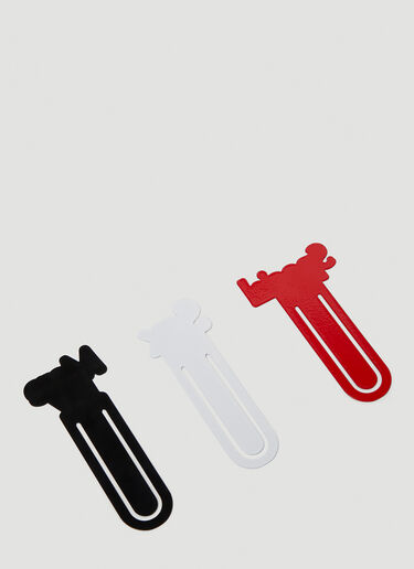 Pack of Three Slogan Bookmarks More Joy Pack of Three Slogan Bookmarks Black mjy0349016