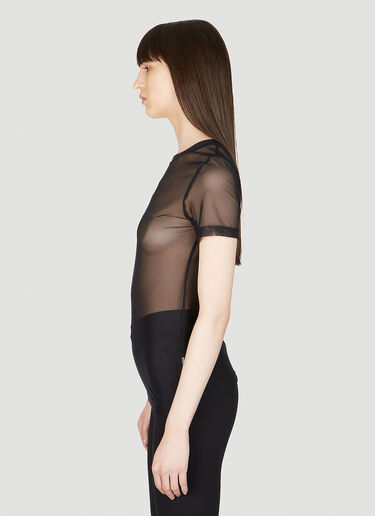 Dolce & Gabbana Mesh T-Shirt Black dol0253013