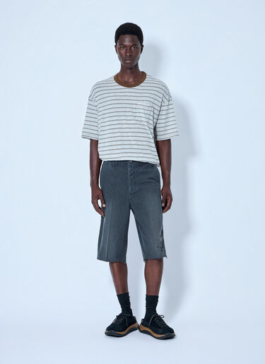 LN-CC® - Visvim: Broader Chino Shorts - Grey Visvim Broader Chino Shorts Grey vis0164005