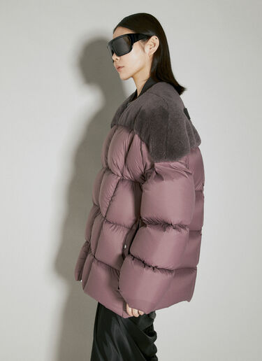 Rick Owens 크루넥 다운 재킷 퍼플 ric0253007