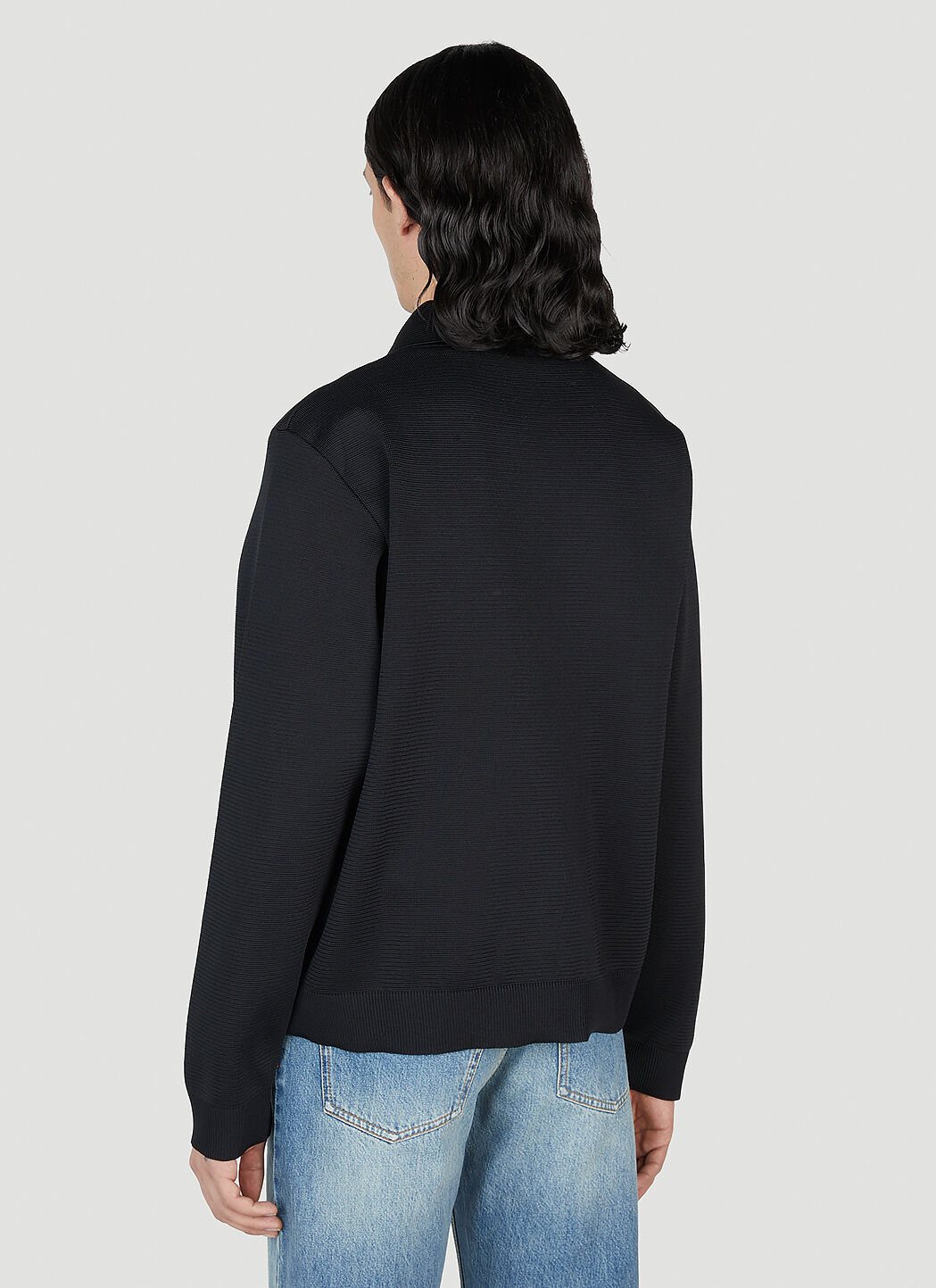 Evening cardigan black top
