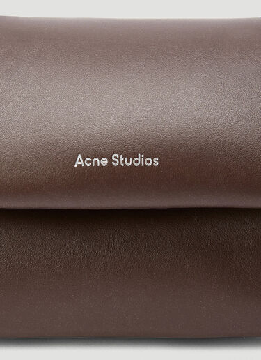 Acne Studios Alexandria Knotted-Strap Shoulder Bag Brown acn0344003