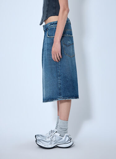 Balenciaga Folded Shorts Blue bal0264009