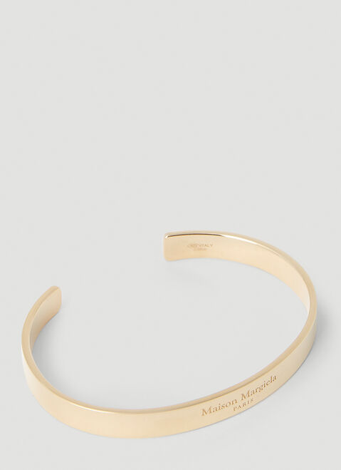 Panconesi Logo-Engraved Bracelet Silver pcn0354003