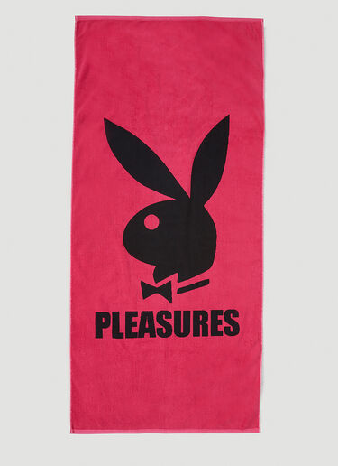 Pleasures x Playboy タオル ピンク pls0150036