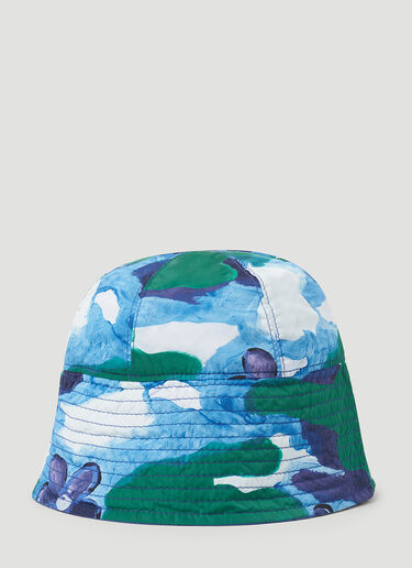 Marni Illusions Bucket Hat Blue mni0251022