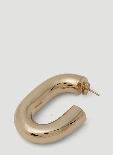 Rabanne XL Link Hoop Earrings Gold pac0250059