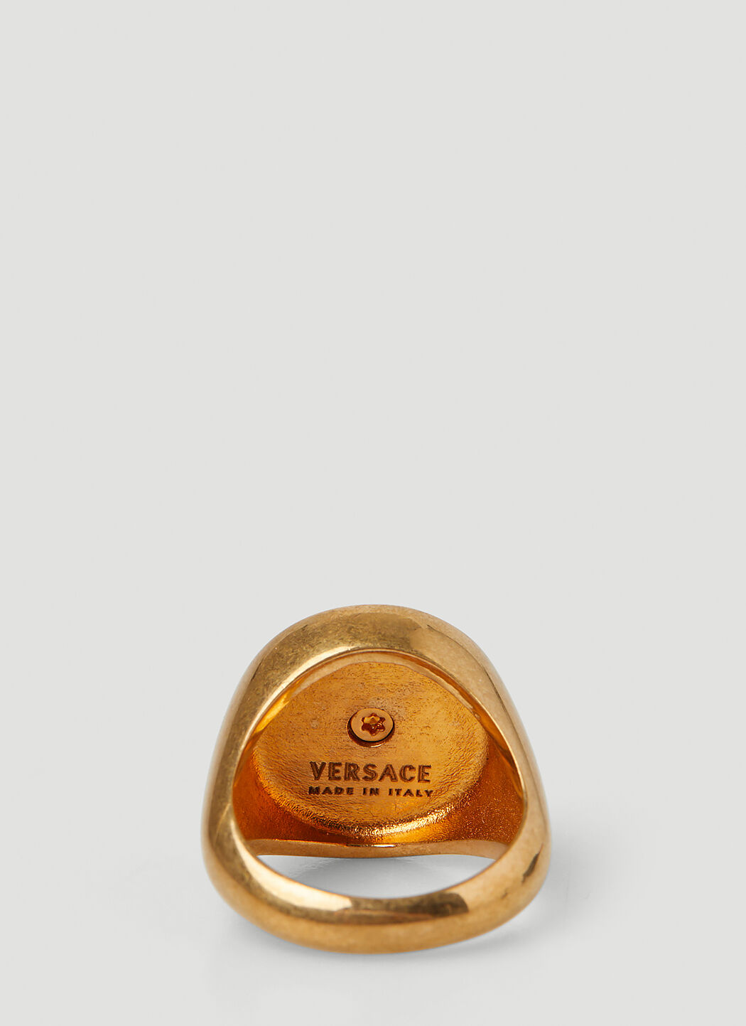 Enamel medusa 2025 medallion ring