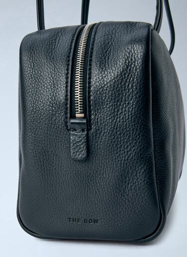 LN-CC® - The Row: Astra Bowling Bag Brown - Black The Row Astra Bowling Bag Brown Black row0266023