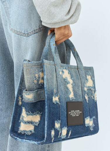 Marc Jacobs 中号牛仔托特包 蓝色 mcj0258002