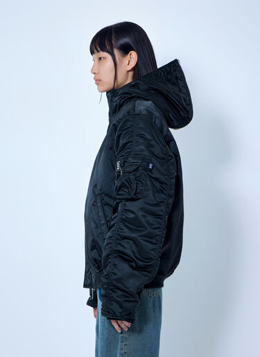 LN-CC® - Alpha Industries: N-2B Base UV Oversized Winter Jacket - Black Alpha Industries N-2B Base UV Oversized Winter Jacket Black alp0366004