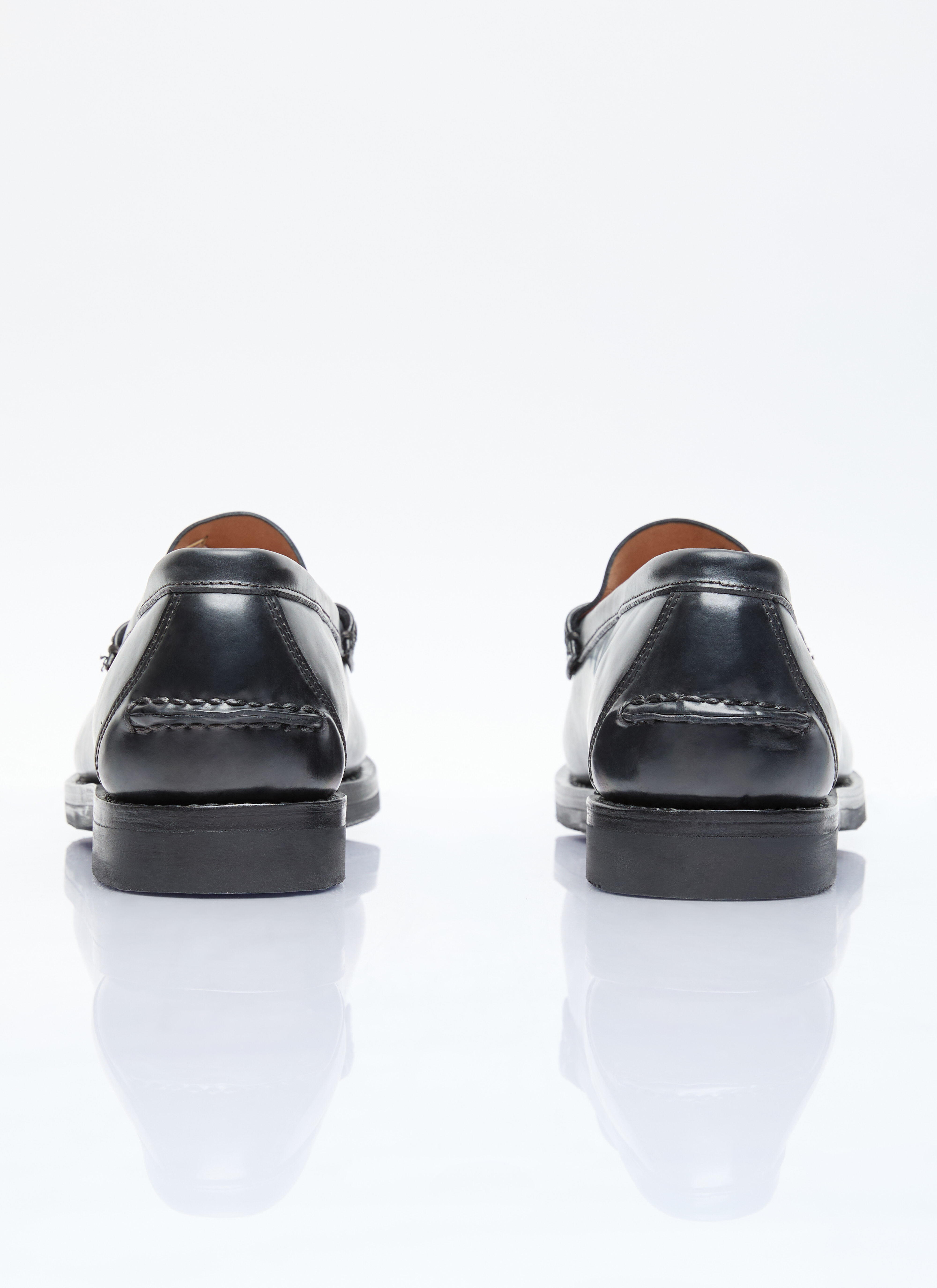 Visvim Men's' Fabro-Folk Loafers in Black | LN-CC®