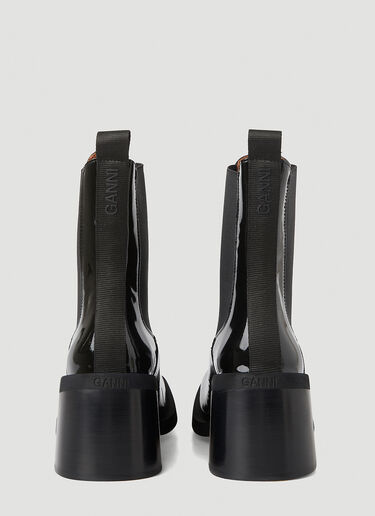 GANNI Heeled Chelsea Boots Black gan0247046