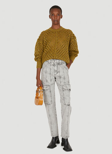 Isabel Marant Étoile Tiana Sweater Yellow ibe0249016