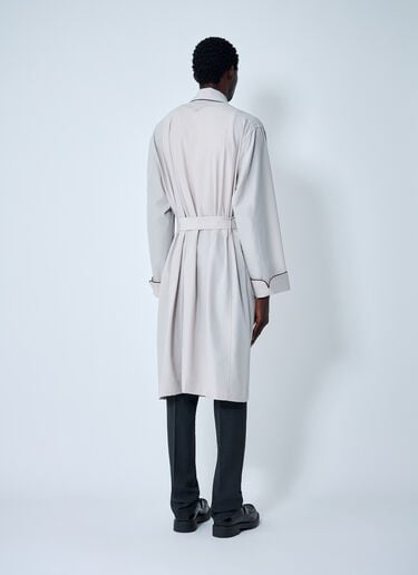 Limestone Robe Coat Prada Limestone Robe Coat Beige pra0162008