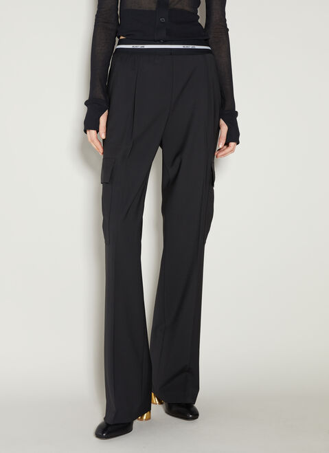 Helmut Lang プルオンカーゴパンツ ブラック hlm0253003
