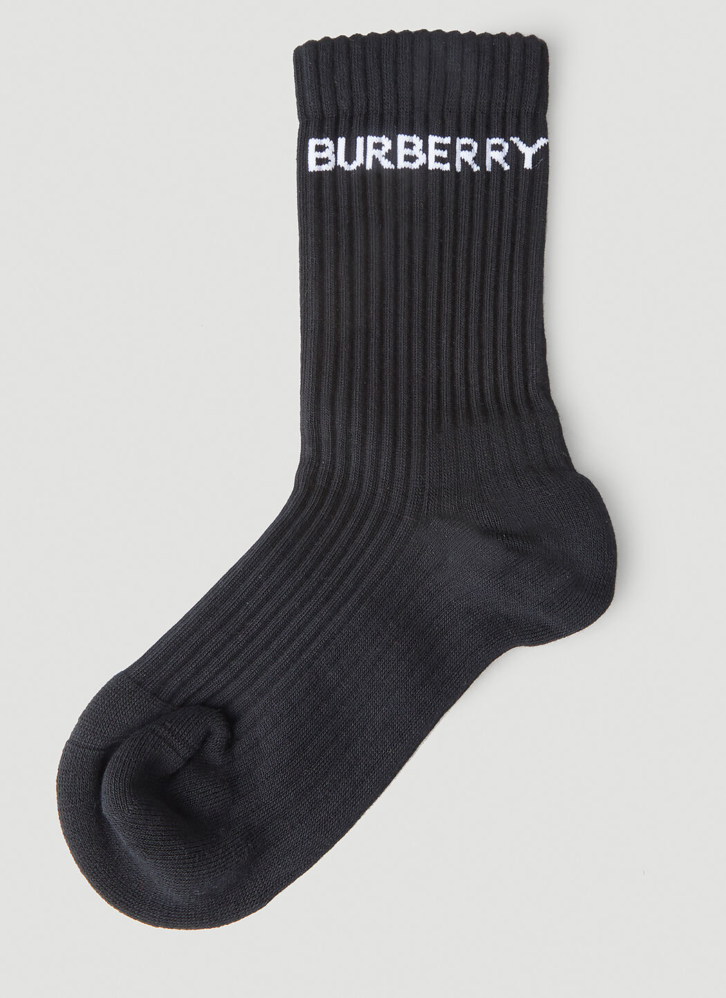 Burberry Logo Jacquard Socks in Black LN CC