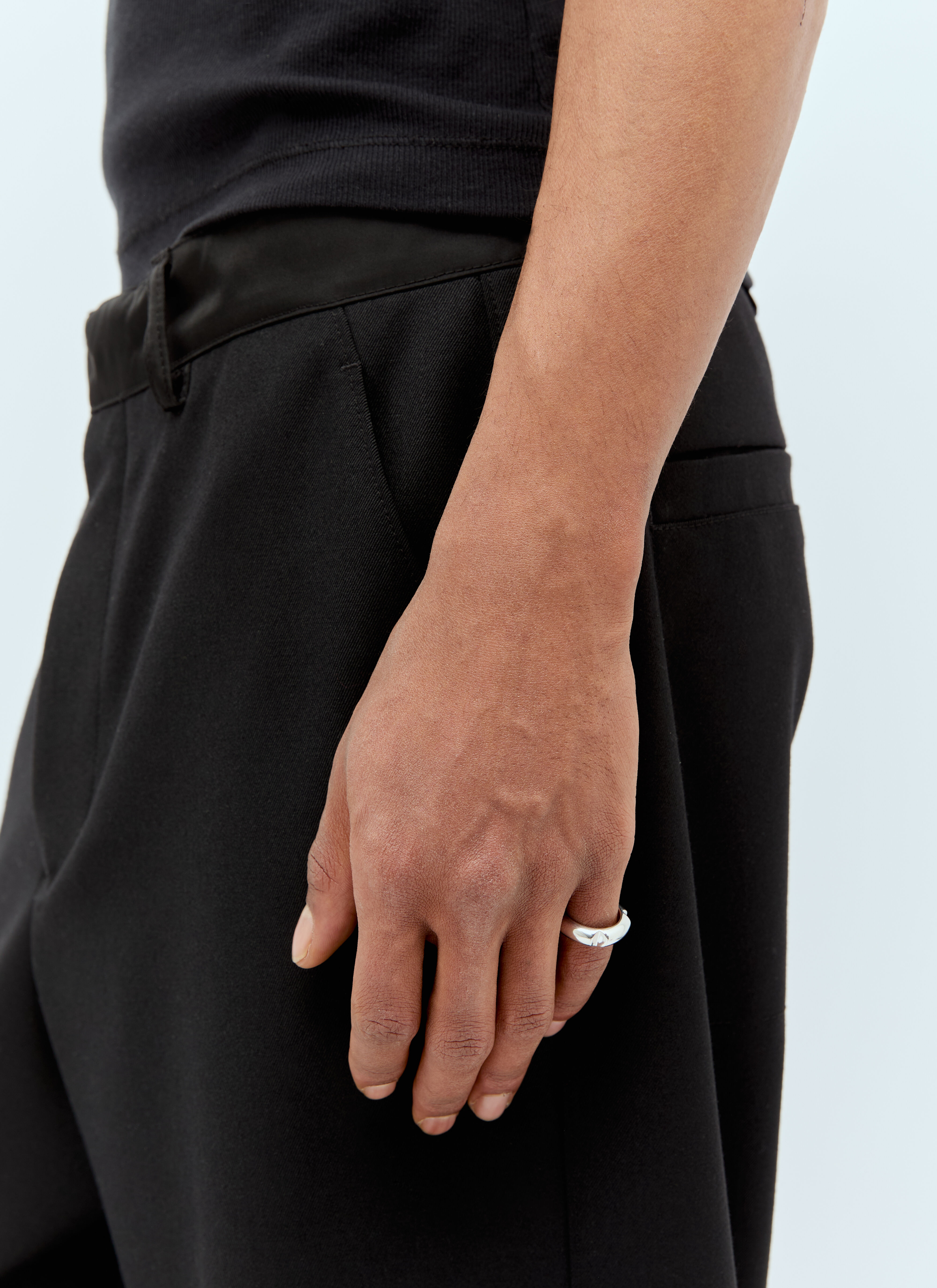 Tom Wood Men's' Kimberlitt Ring in Silver | LN-CC®