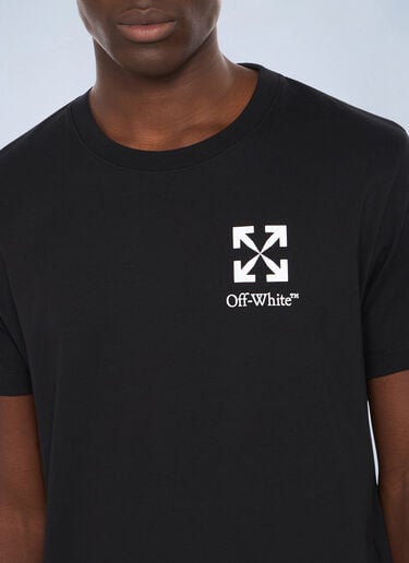 Off-White Small Arrow Slim Logo T-Shirt Black ofw0162054