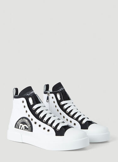 Dolce & Gabbana Portofino High Top Sneakers White dol0245026