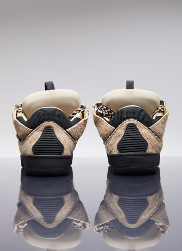 Lanvin Curb XL Low Top Sneakers Beige lnv0154012