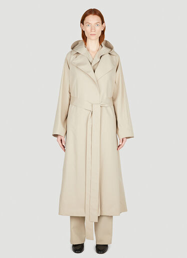 The Row Badva Trench Coat Beige row0251012