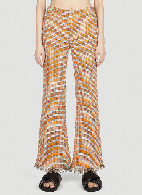 Rodebjer Niccola Crochet Knit Pants Blue rdj0252015