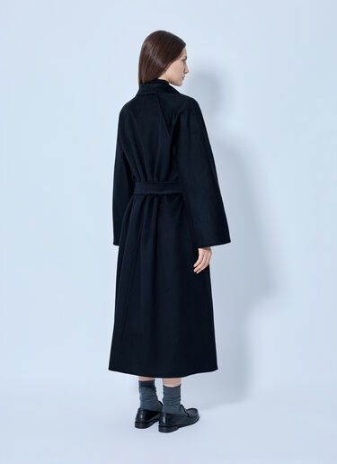 LN-CC® - Max Mara: Belted Cashmere Coat - Black Max Mara Belted Cashmere Coat Black max0265025