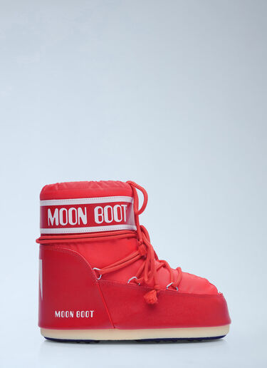 LN-CC® - Moon Boot: Icon Low Snow Boots - Red Moon Boot Icon Low Snow Boots Red mnb0350015