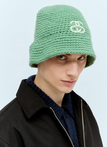 Stüssy Link Knit Bucket Hat Green sts0154023