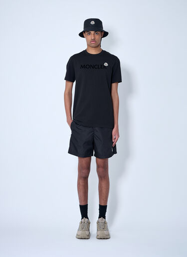 Moncler Logo Motif Shorts Black mon0160015