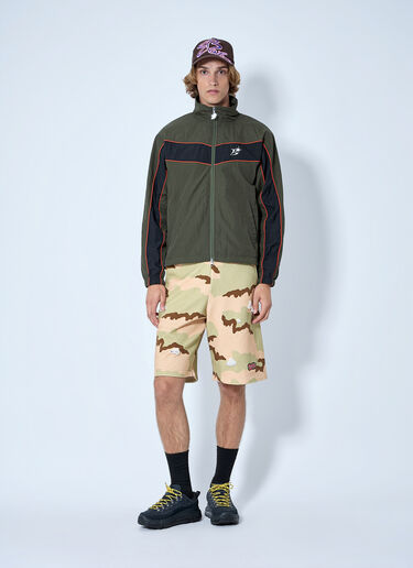 LN-CC® - Bott: Paneled Track Jacket - Green Bott Paneled Track Jacket Green bot0165002