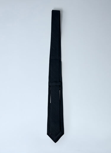 Night Covert Tie Our Legacy Night Covert Tie Black our0162042