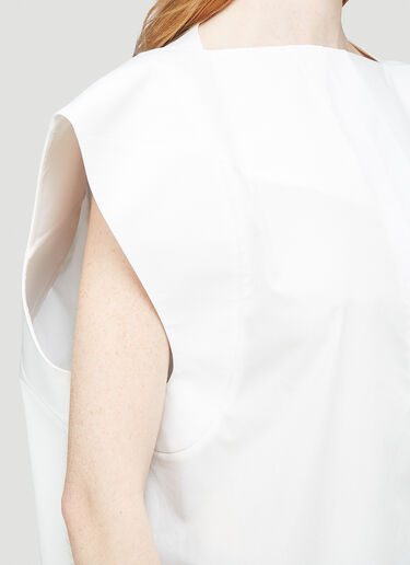 Rick Owens Kuntrol Tunic White ric0244004