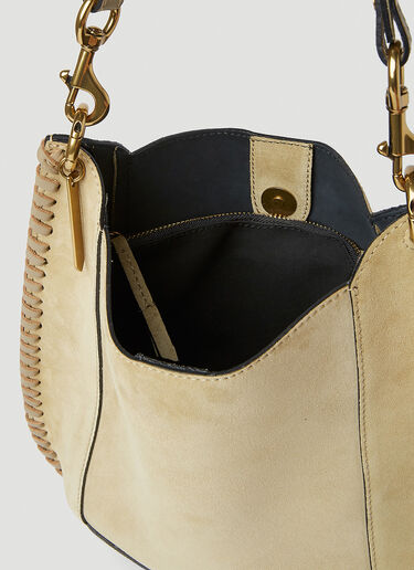 Isabel Marant Oskan Shoulder Bag Beige ibm0251016
