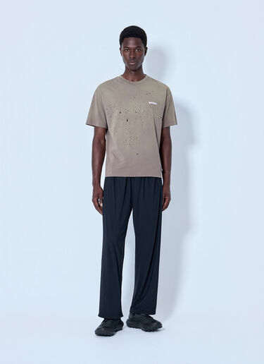 LN-CC® - Satisfy: MothTech T-Shirt - Brown Satisfy MothTech T-Shirt Brown sat0164008