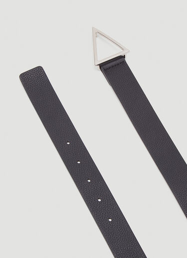 Bottega Veneta Leather Belt Black bov0144032
