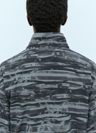 Patta Ribbons Track Jacket Grey pat0154018