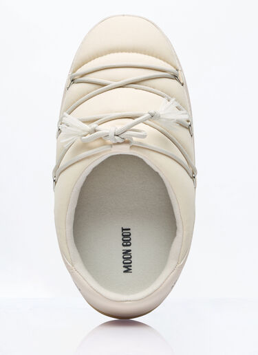 Moon Boot Evx Nylon Mules Beige mnb0358004