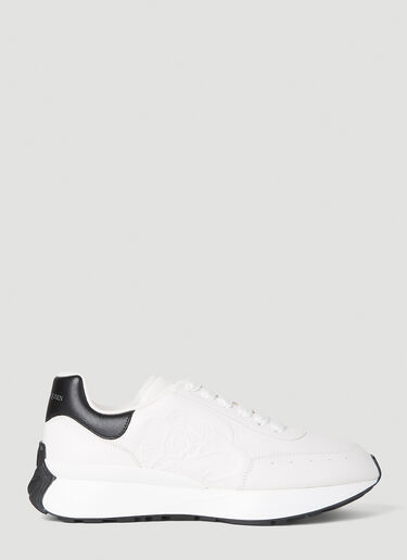 스프린트 Runner 스니커즈 Alexander McQueen 스프린트 Runner 스니커즈 화이트 amq0151061