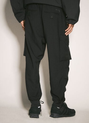 Y-3 斜纹布工装裤 黑色 yyy0158007