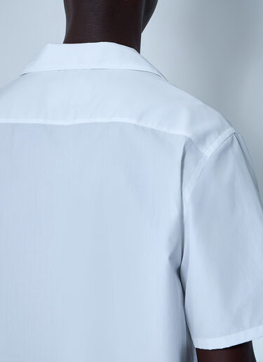 Prada Logo Motif Shirt White pra0161002