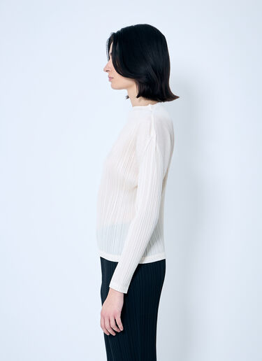 Pleated Top Pleats Please Issey Miyake Pleated Top White plp0259014