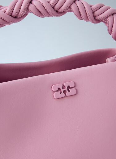 GANNI Bou Mini Handbag Pink gan0265053