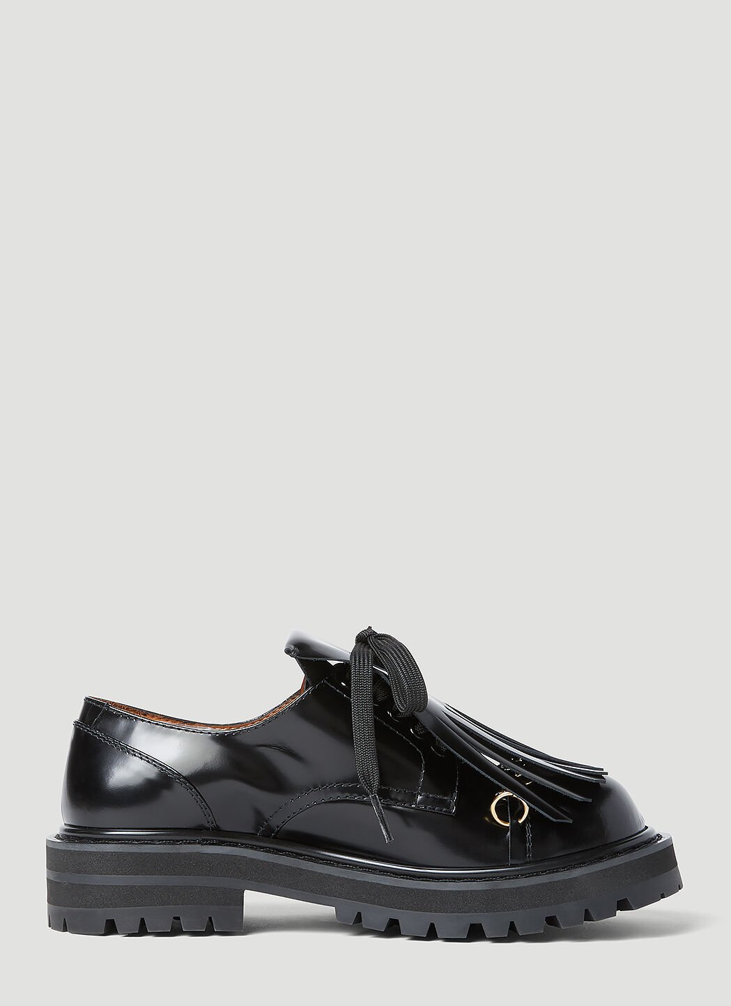 Gucci Dada Derby Shoes Black guc0255064
